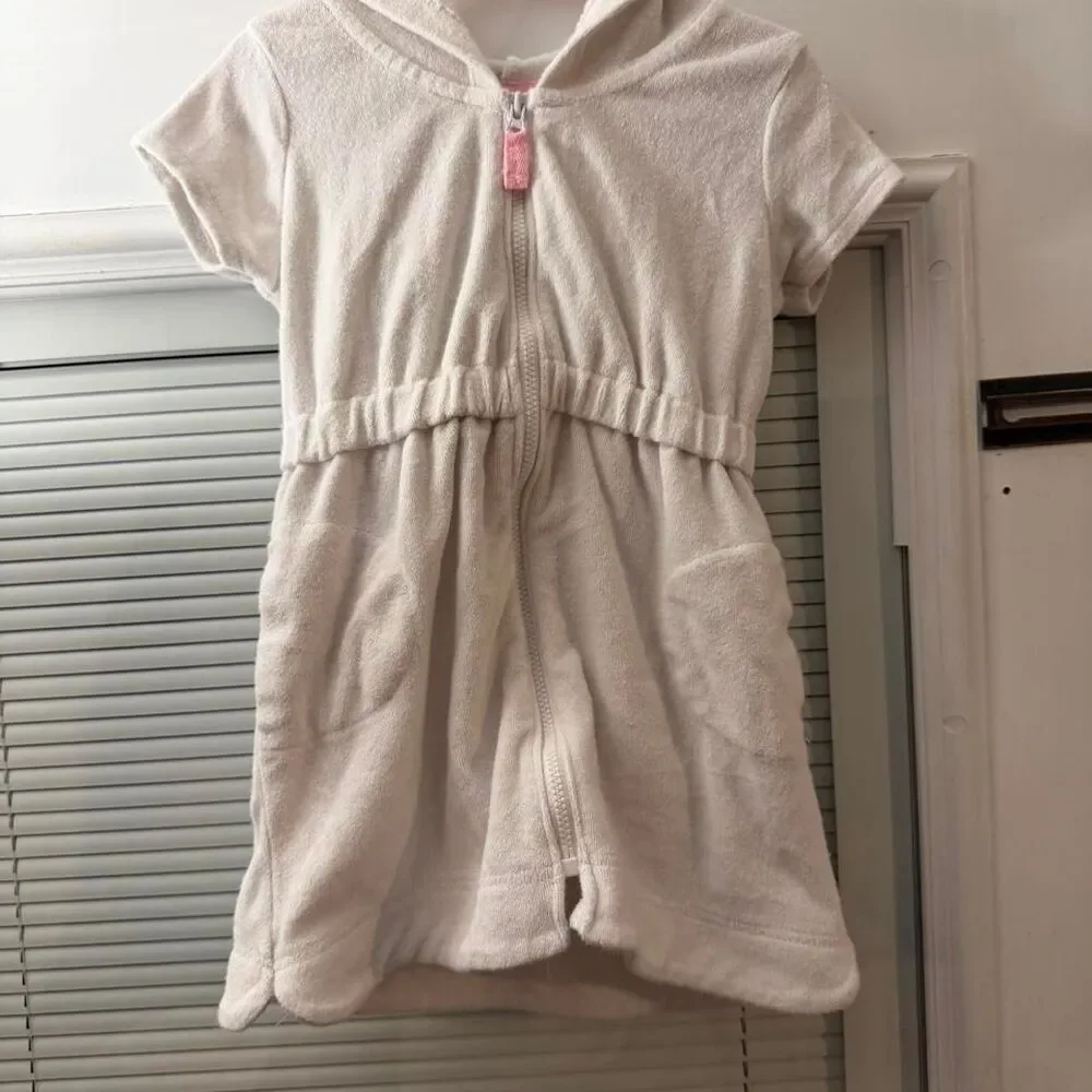 Carter-s Girl's White and Cream Cover-ups